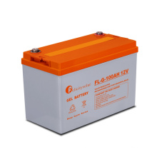 China supplier quality assurance deep cycle battery solar gel battery 12V 100ah